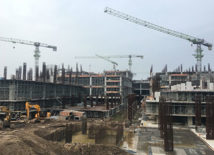 The Belt and Road - ZOOMLION’s Tower Cranes Receives Praises for Efficien